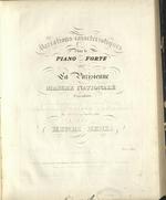 Variations Caractéristiques Pour le Piano sur La Parisienne Marche Nationale. Op. 58